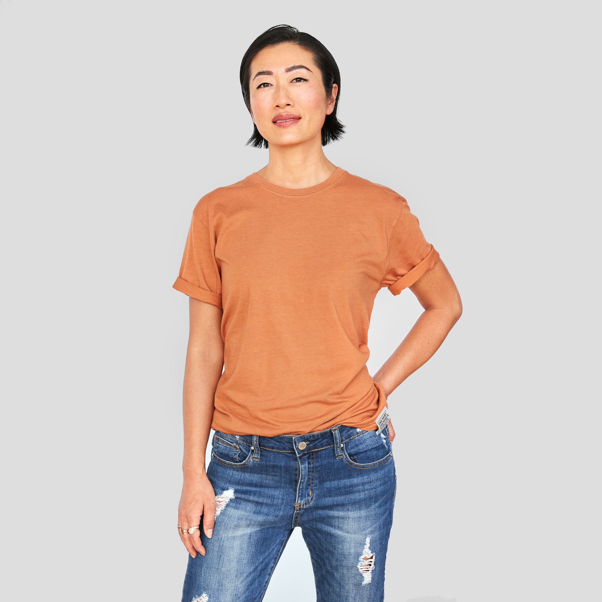 PURE COPPER PREMIUM ORGANIC CREW The Premium Organic Cotton T-Shirt by ALTER X